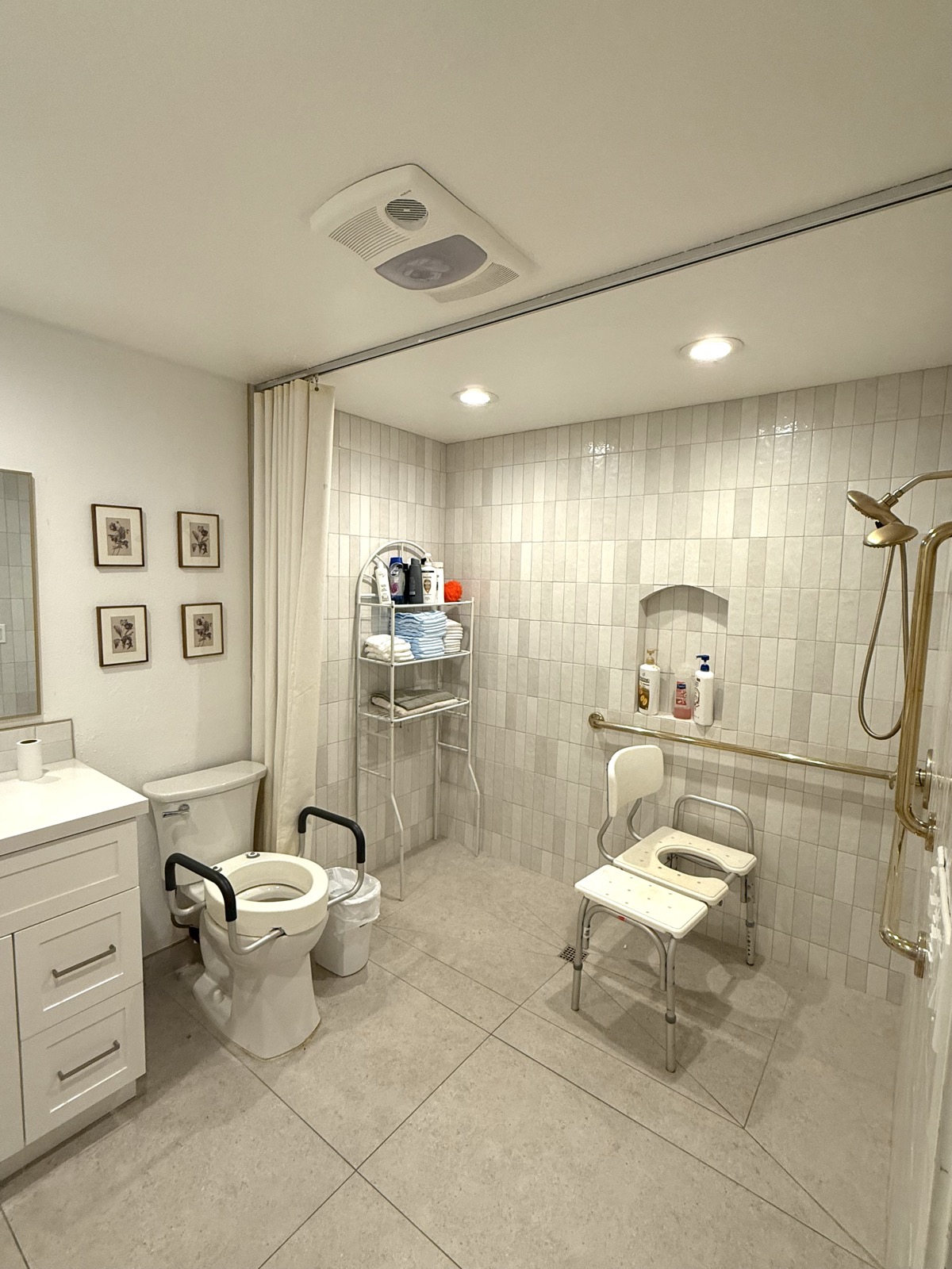 Resident bathroom at Life Care Adult Family Home Vancouver WA