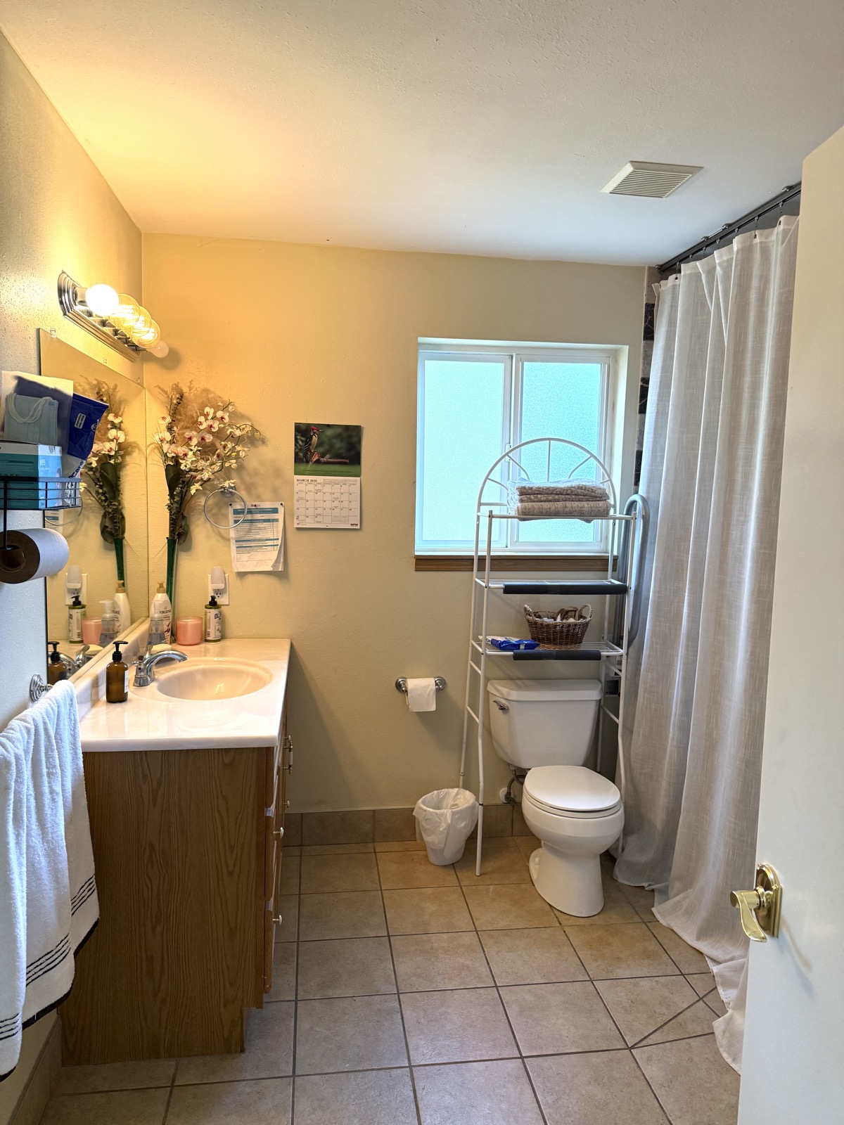 Full bathroom with vanity at Life Care Adult Family Home Vancouver WA