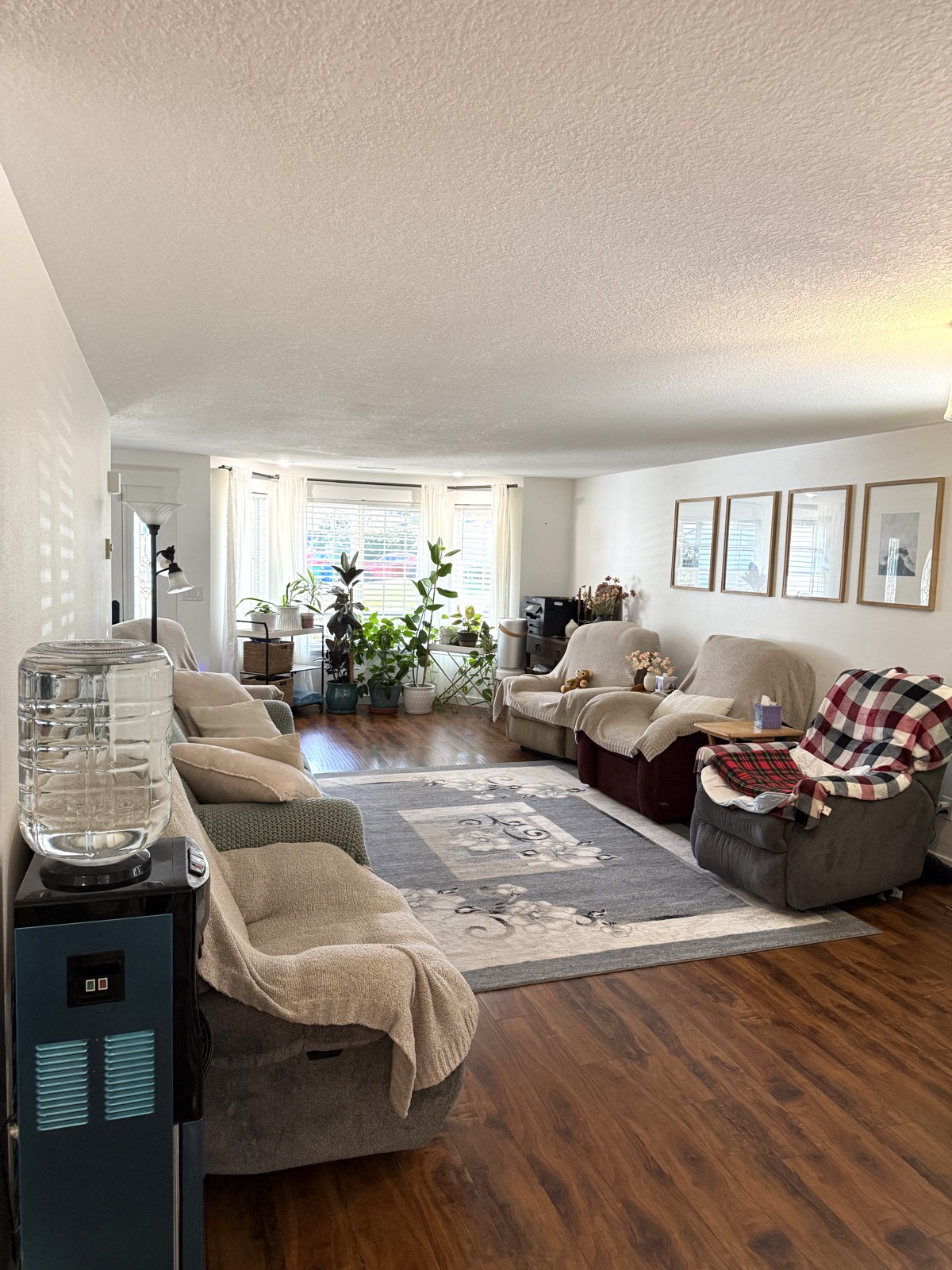 Spacious living room at Life Care Adult Family Home