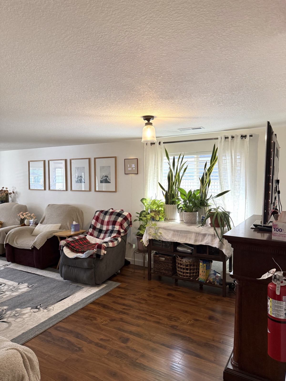 Warm, welcoming living room at Life Care Adult Family Home